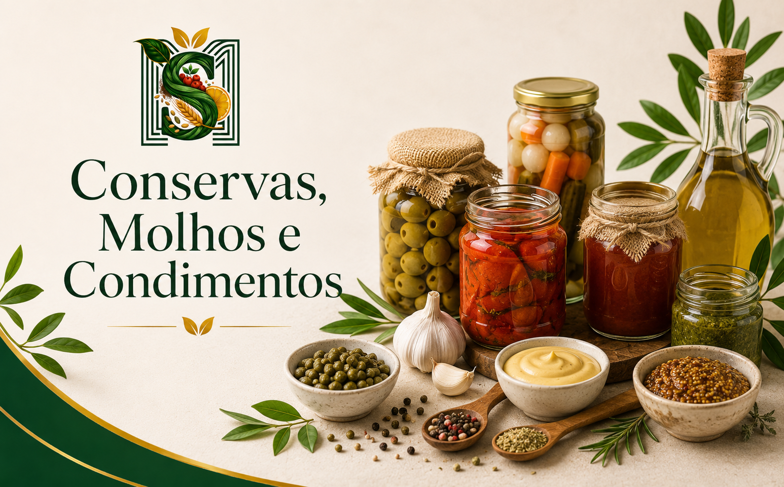 Conservas, Molhos e Condimentos