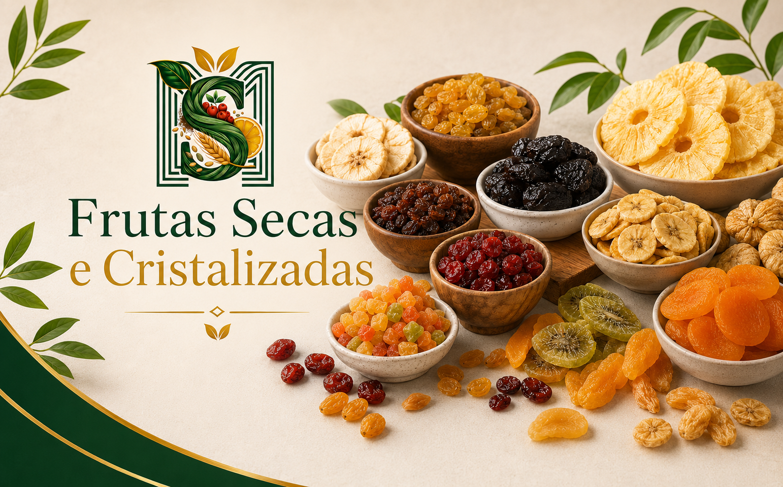 Frutas Secas e Cristalizadas